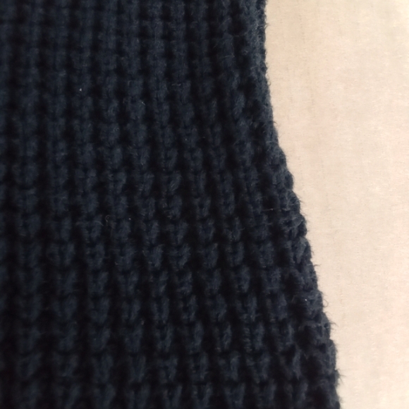 Women's J. Crew Ribbed Black V Neck Sweater Puff Sleeves Size Small - Picture 9 of 12